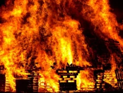 Pabrik Plastik di Sepatan Timur Tangerang Ludes Terbakar, Petugas Damkar Alami Luka