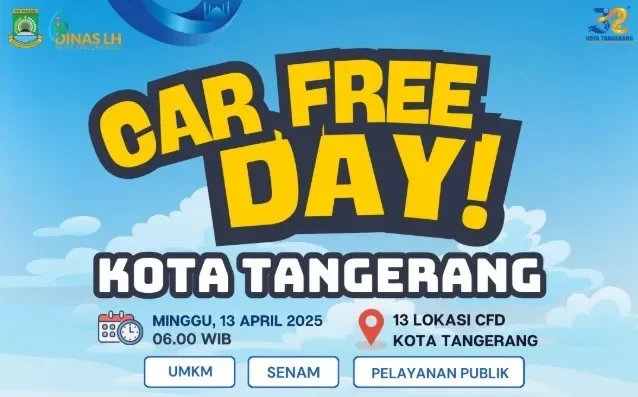 13 Titik CFD Serentak di Tangerang, Jalan-Jalan Seru Sambil Cari Jajanan UMKM!