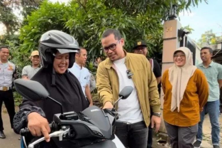 Hadiah Motor Baru Pesapon Tangsel yang Hilang Dicuri