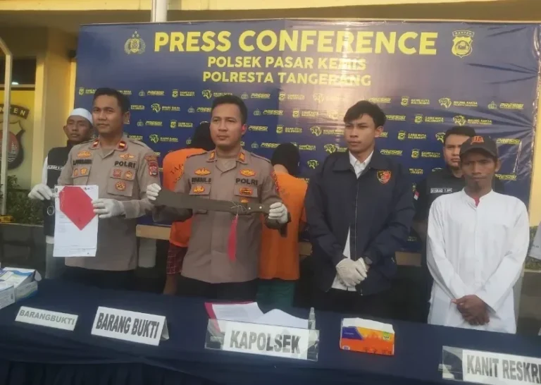 Penangkapan Begal yang Beraksi di Sindang Jaya