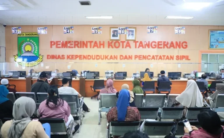 Pendataan Pendatang di Dukcapil Kota Tangerang Pasca Lebaran 2025