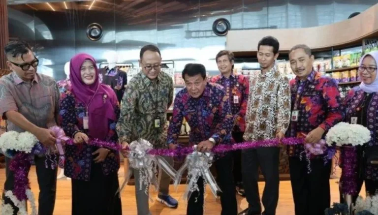 Peresmian Sentra UMKM Kabupaten Tangerang di Terminal 3 Soetta