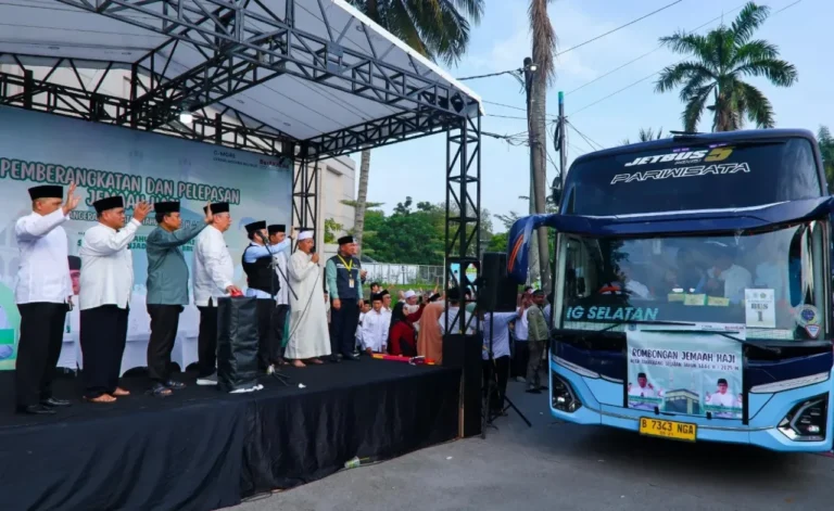 Pelepasan Jemaah Haji asal Tangsel