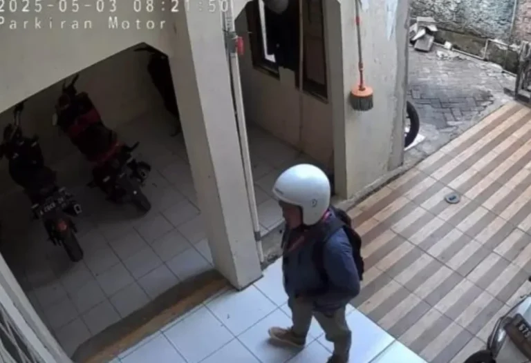 Pencurian Motor di Karawaci