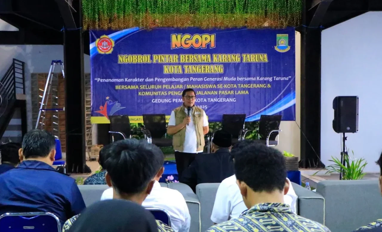 Wakil Walikota Tangerang Diskusi Bersama Pemuda Tangerang