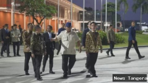 Prabowo ke Singapura-Rusia, Dilepas Dasco & Gibran