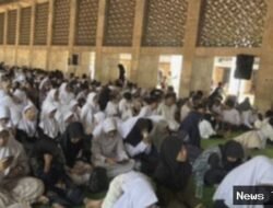 Prabowo-Gibran Berbagi Kurban, Ribuan Yatim Bahagia di Istiqlal