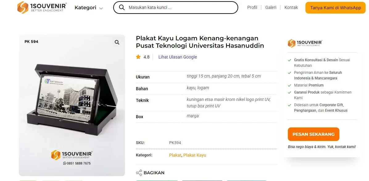 Plakat Kayu: Pilihan Elegan untuk Apresiasi dan Kenang-kenangan