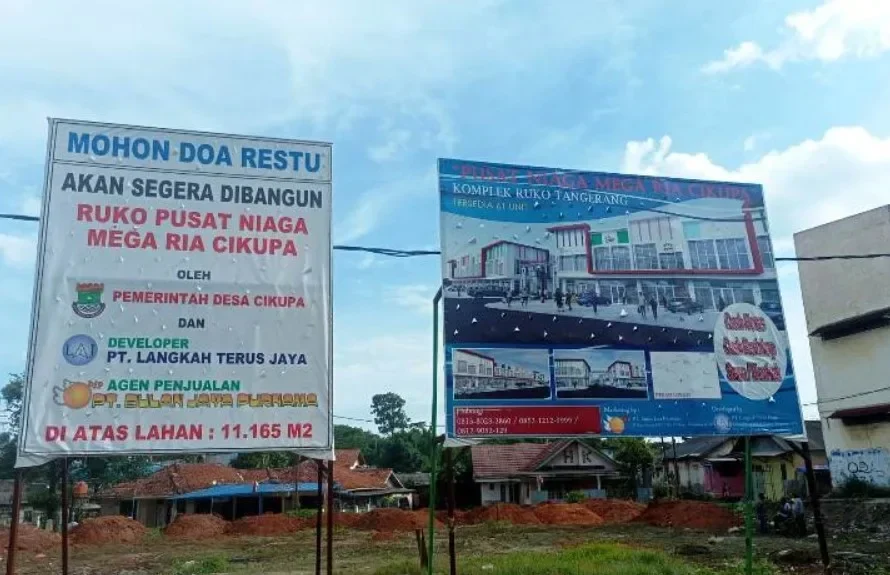 Proyek Kawasan Niaga Mega Ria Cikupa Dihentikan Sementara, Pengembang Janji Patuh Prosedur