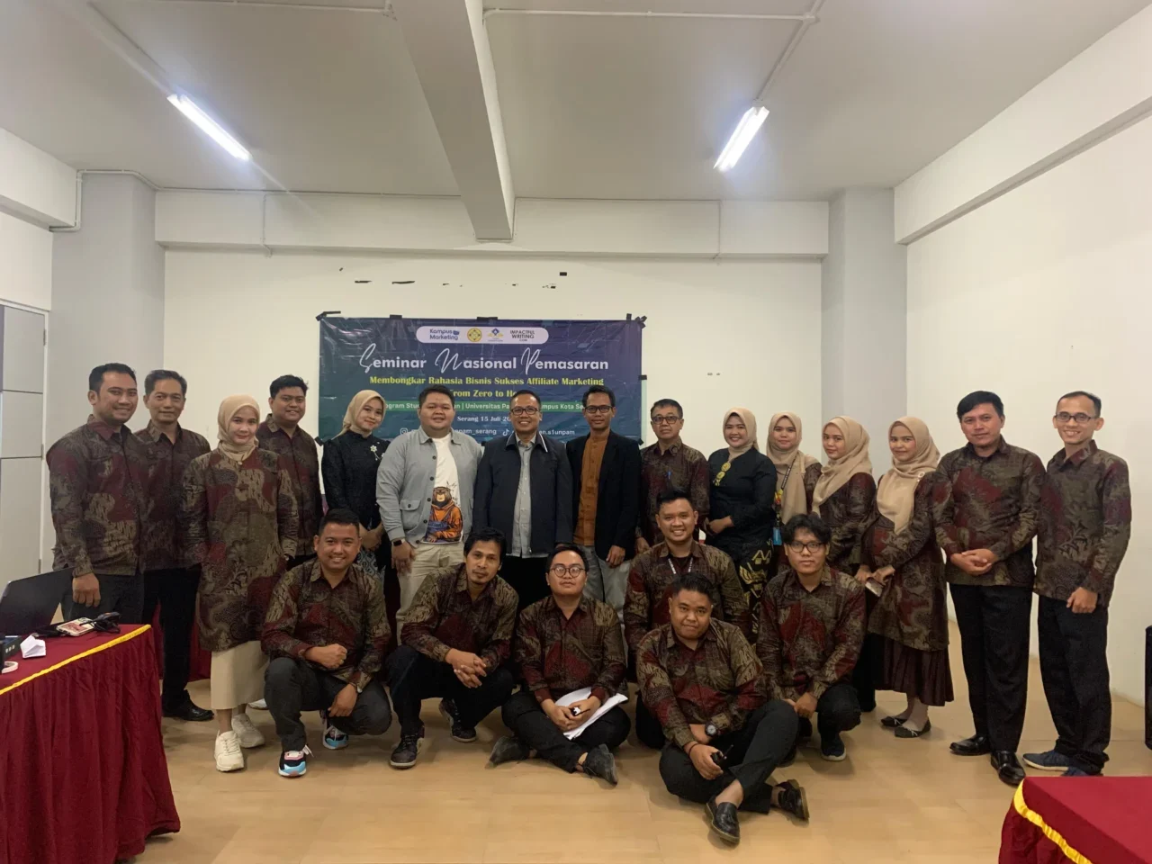 Seminar Nasional Unpam Kampus Serang Kupas Tuntas Strategi Affiliate Marketing
