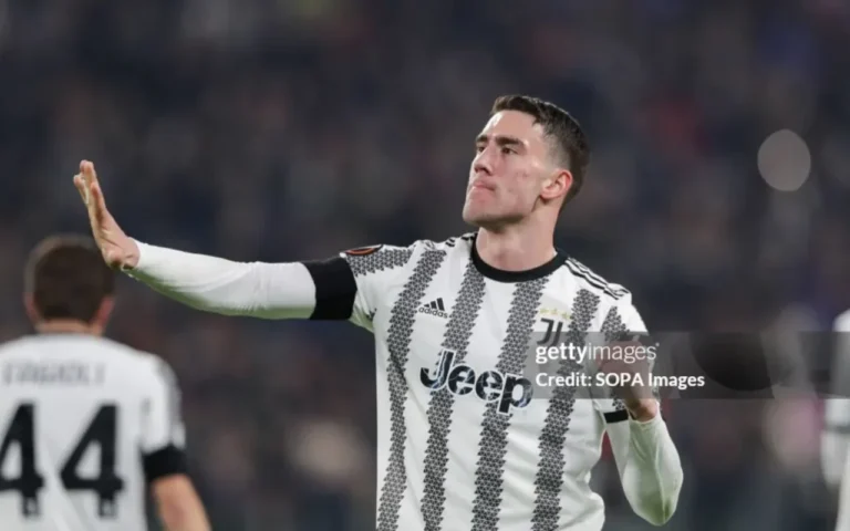 Dusan Vlahovic yang Menjadi Pahlawan Juventus Melawan Borrusia Dortmund