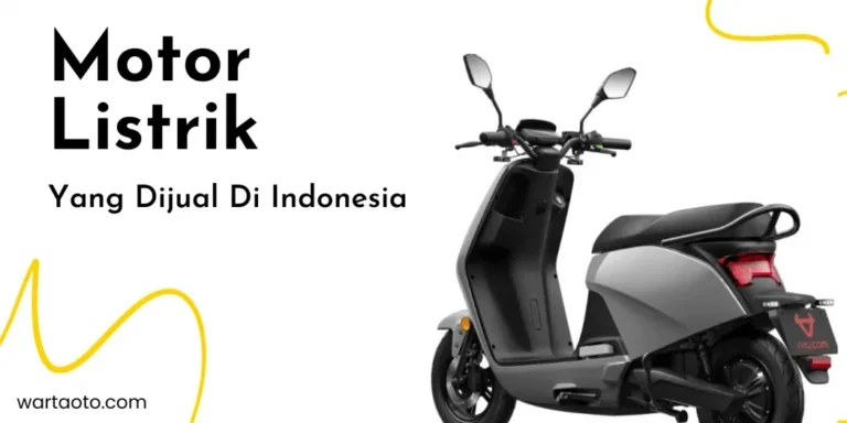 Ilustrasi motor listrik merek Omoway berwarna abu-abu dengan desain futuristik.