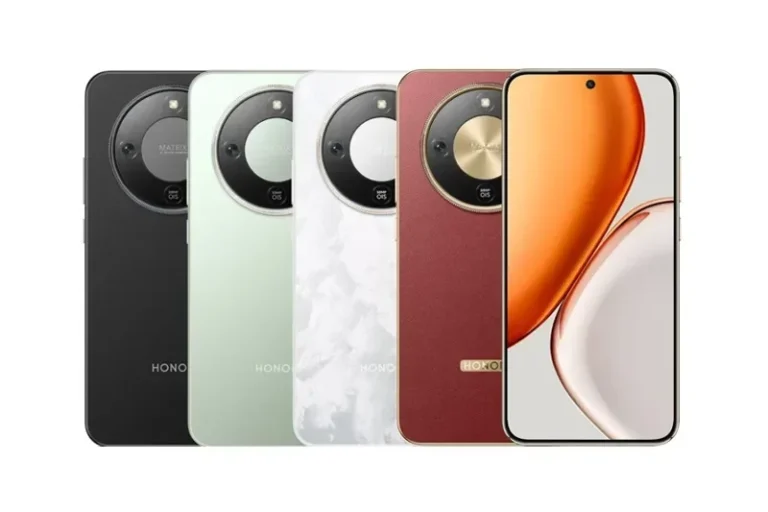 Pilihan warna Honor X9d dengan desain kamera belakang melingkar yang khas.