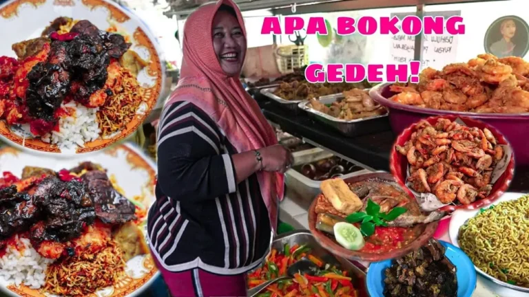 Aneka menu unik Warung Kongdhe Surabaya, termasuk cumi dan empal dengan nama nyeleneh.