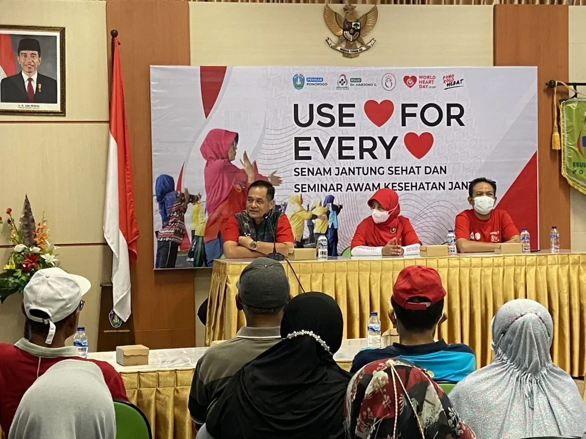 Jantung Sehat, Hidup Hebat! Wakil Bupati Tangerang Beberkan Cara Gampang Cegah Penyakit Mematikan Ini