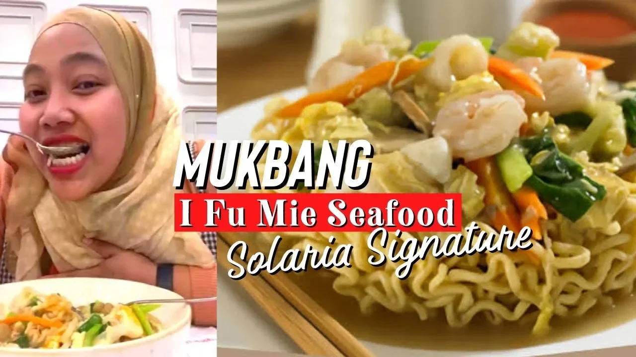 I Fu Mie Seafood Solaria, hidangan khas restoran tempat Partiman sang maestro kuliner bekerja.