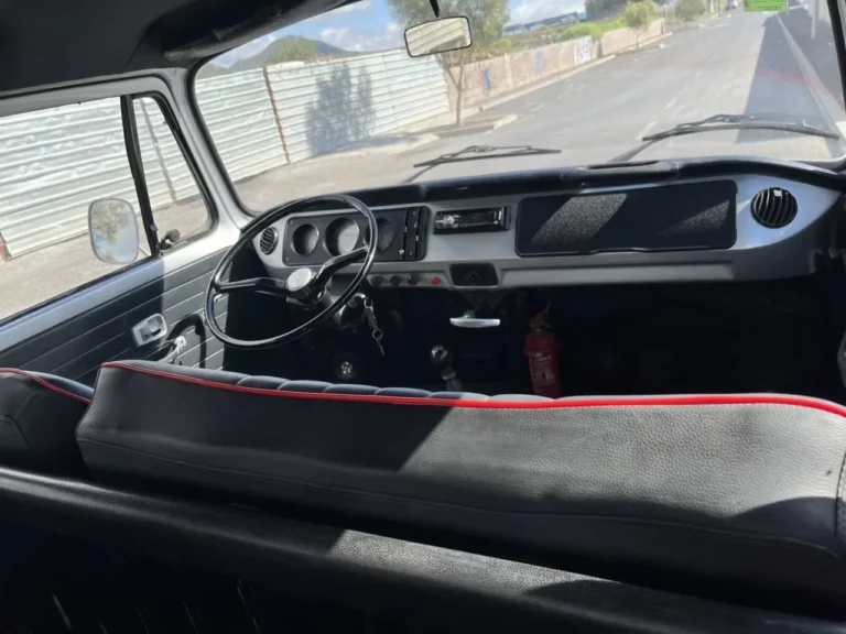 Interior mobil double cabin Sule yang viral saat diperiksa Dishub.