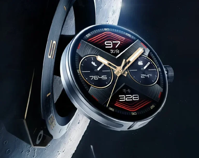 Tampilan detail jam tangan pintar Huawei Watch GT 6/Ultimate 2 dengan desain premium.