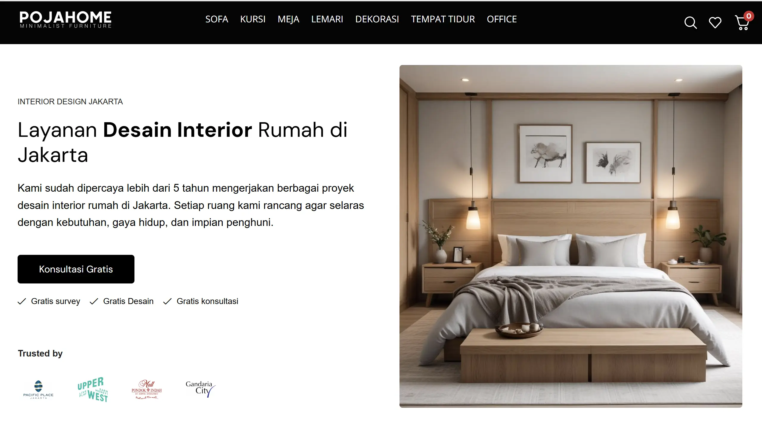 Layanan Desain Interior
