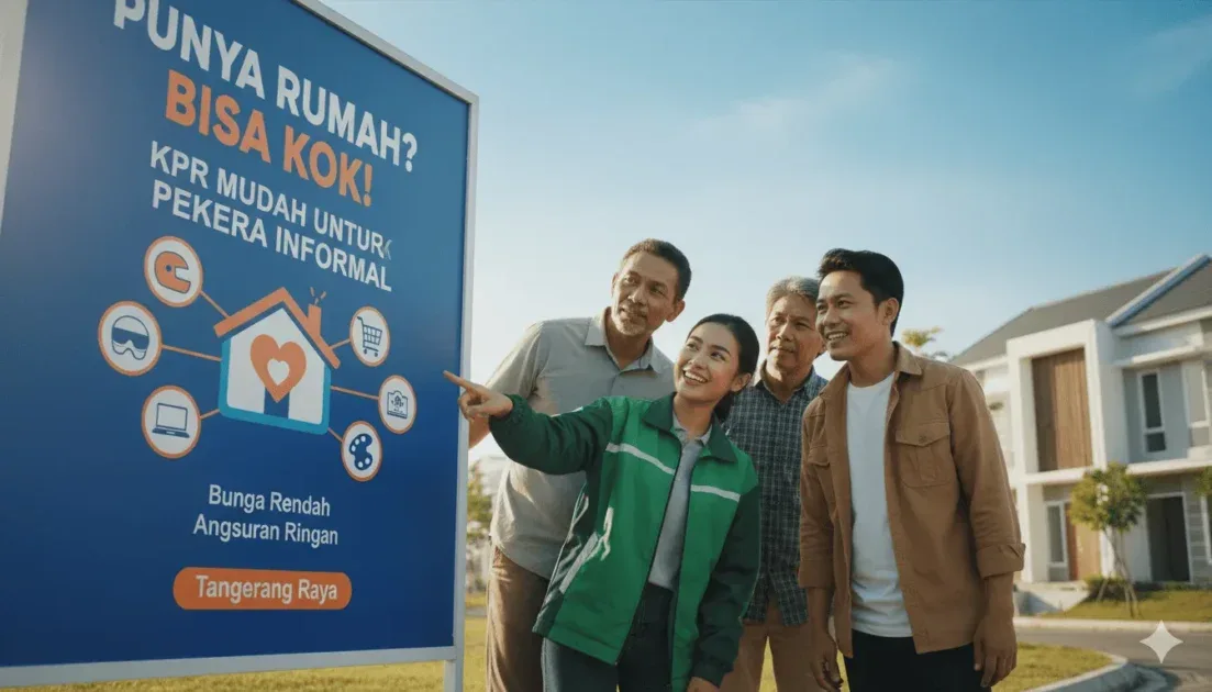 Program News TNG x Rumah60 Simulasi KPR untuk Pekerja Informal di Tangerang
