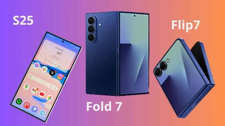 Samsung s25 vs fold 7 vs Flip 7 spesifikasi dan harga