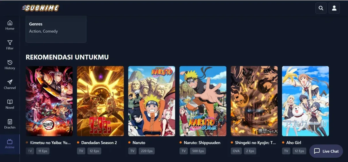 Subnime: Tempat Nyaman untuk Menikmati Anime Sub Indo Berkualitas