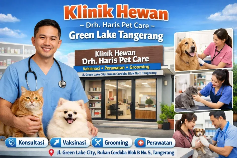 Klinik Dokter Hewan Green Lake Tangerang – Vaksin, Grooming & Konsultasi Hewan Peliharaan