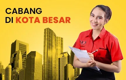cabang perusahaan ekspedisi di kota besar umum