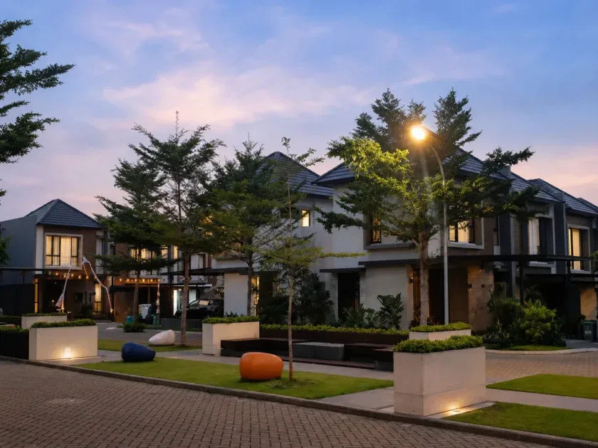 Suasana Kawasan Perumahan