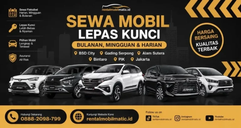 Sewa Mobil Jabodetabek Bulanan